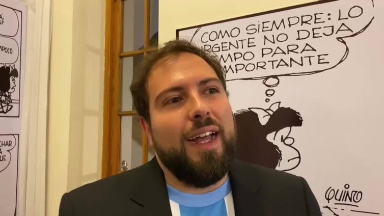 Agregado cultural de la Embajada argentina en Bolivia: “Mafalda ya es casi una embajadora para Argentina”