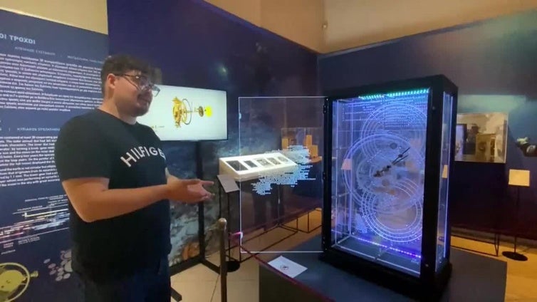 Exposición en Atenas muestra el funcionamiento de la antigua tecnología griega