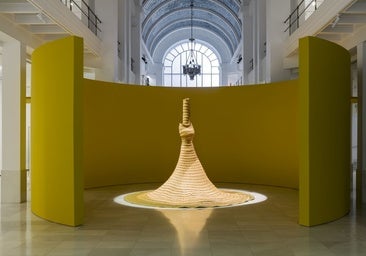 'Territorios y fronteras', en la Sala Alcalá 31: Sonia Navarro y el arte entre costuras