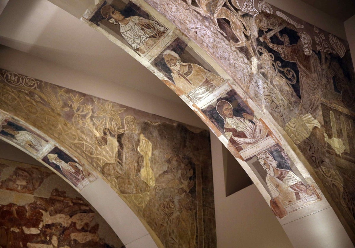 Pinturas murales de Sijena en el MNAC