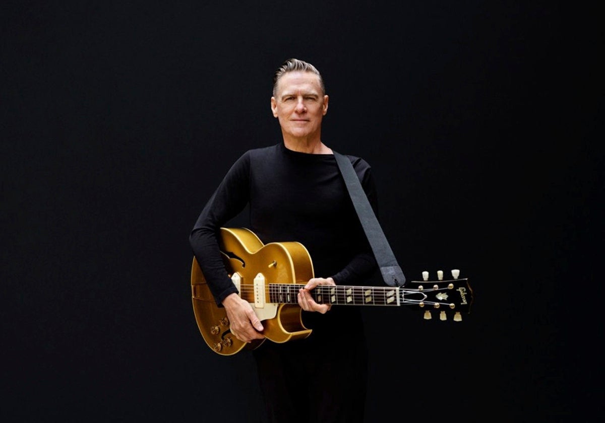El músico canadiense Bryan Adams