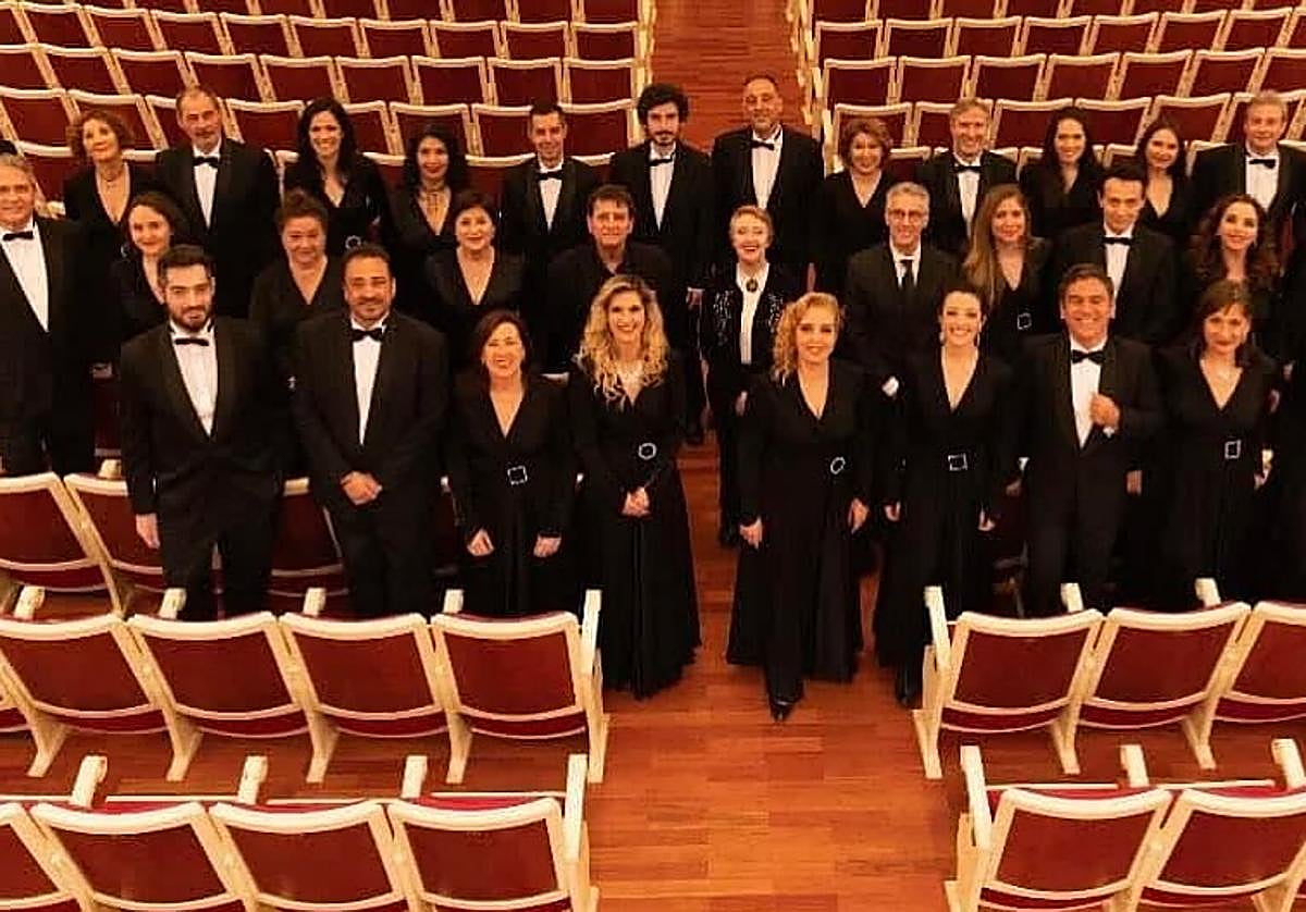 El Coro de la Zarzuela, en una foto publicada en su perfil de Instagram
