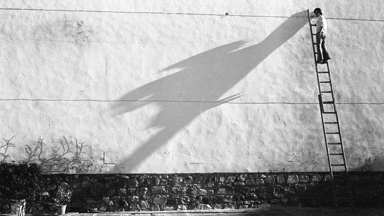 Nacho Criado. 'Encalado de una pared (detalle)'. Mengíbar, 1973-1974