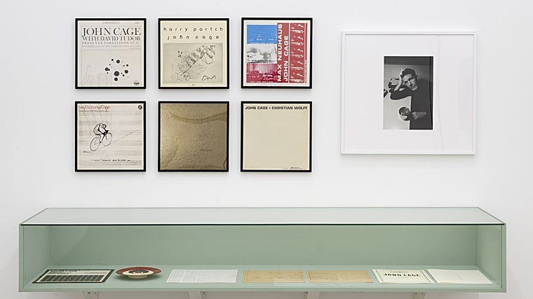 Ámbito dedicado a John Cage de la muestra