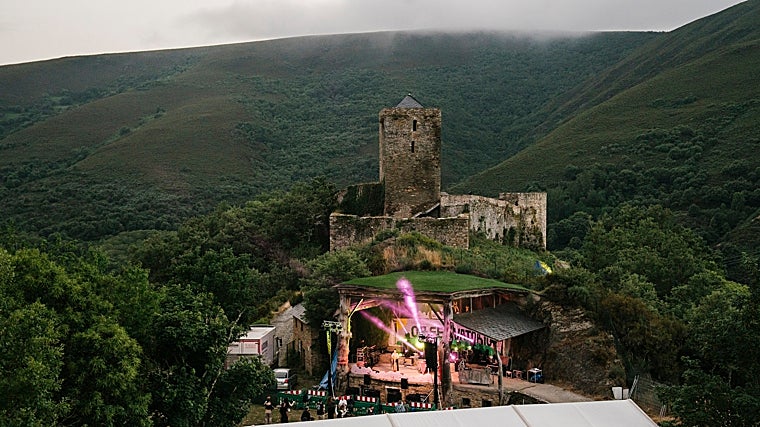 Castillo de Balboa (El Bierzo), donde se celebran los conciertos del Observatorio