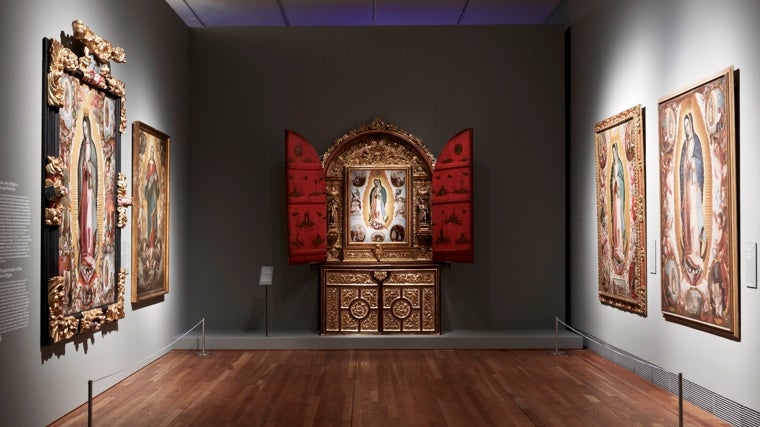 La Guadalupana, protagonista indiscutible de la exposición
