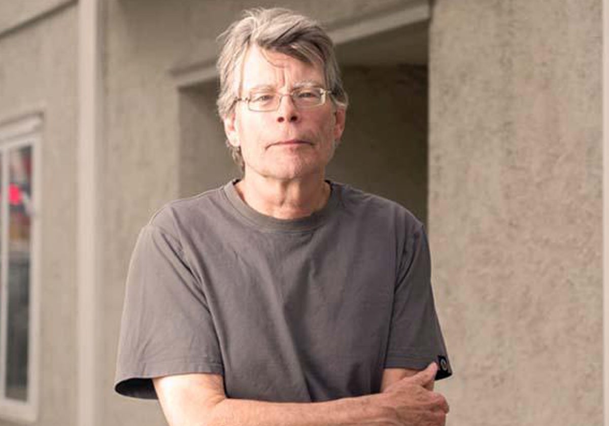 El escritor norteamericano Stephen King