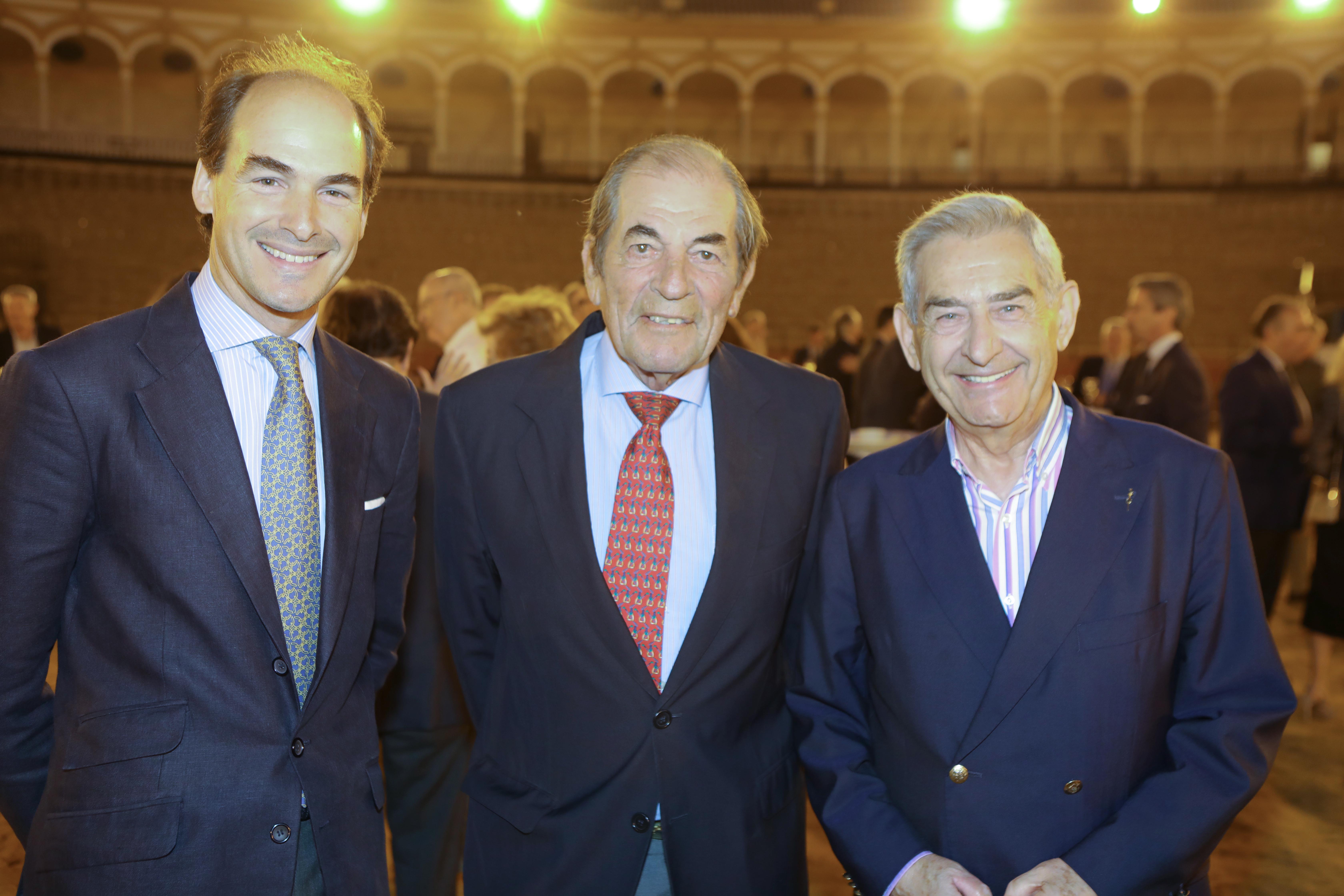 Fernando Domecq, Antonio Miura y José Luis López