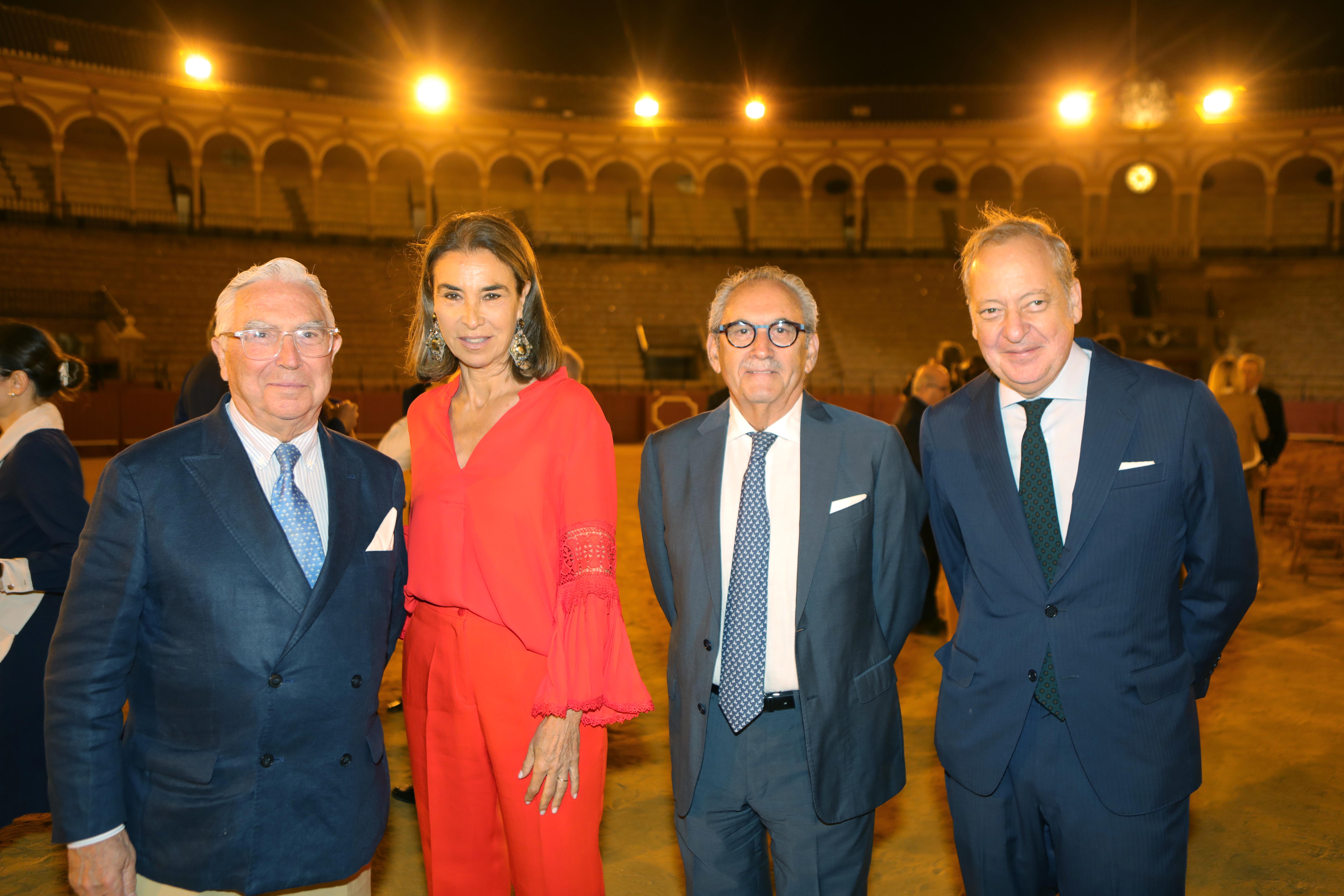Enrique Moreno de la Cova, Carmen Posadas, Antonio Castro y Álvaro Rodríguez Guitart