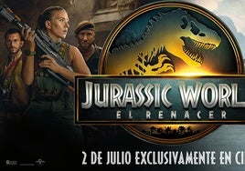 Te invitamos al estreno en cines de Jurassic World: El Renacer