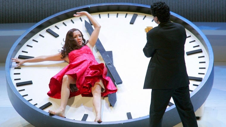 Una escena de 'La traviata'