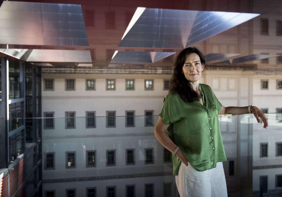 Ángeles González-Sinde, fotografiada en el Museo Renia Sofía