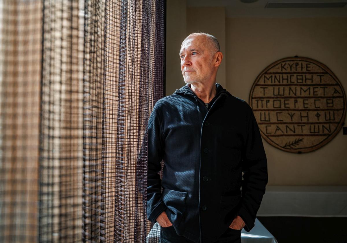 Richard McGuire, retratado en Madrid