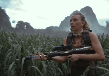 'Jurassic World, el renacer': Scarlett Johansson persigue a los dinosaurios por tierra, mar y aire