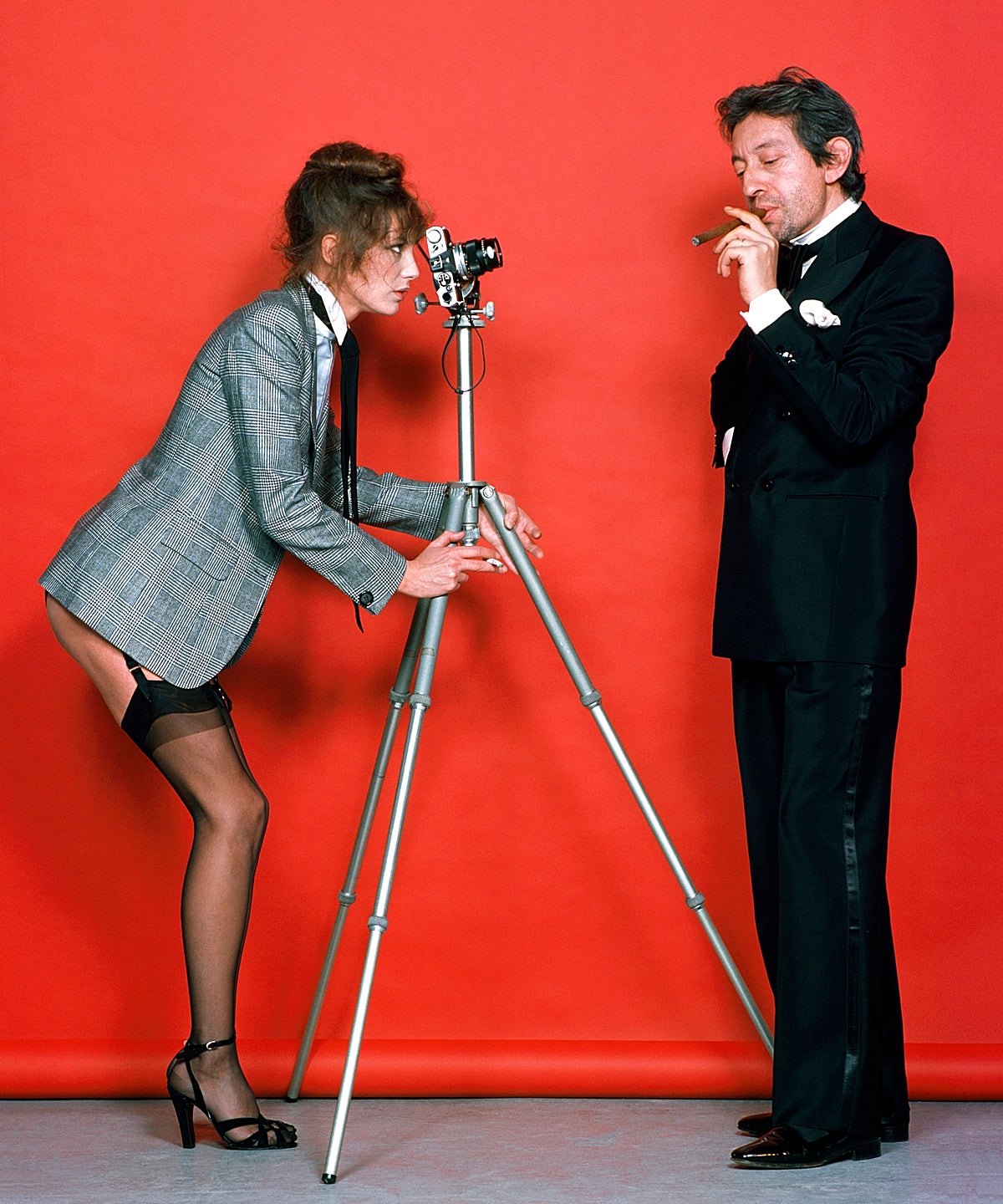 David Bailey. Jane Birkin y Serge Gainsbourg, 1976