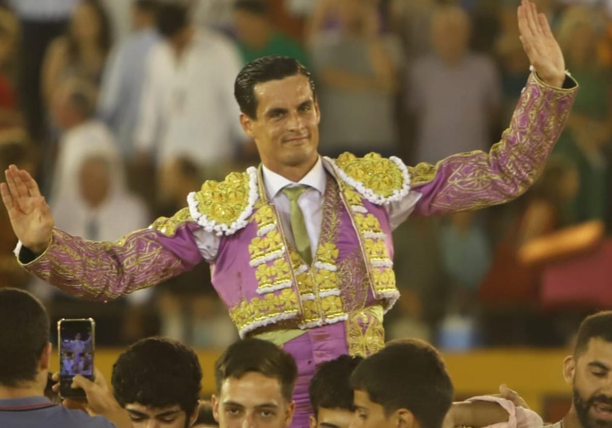 David Galván salió a hombros este jueves en Algeciras