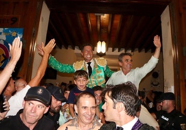 Escribano indulta a Bohemio en su emotiva y triunfal apuesta con seis victorinos