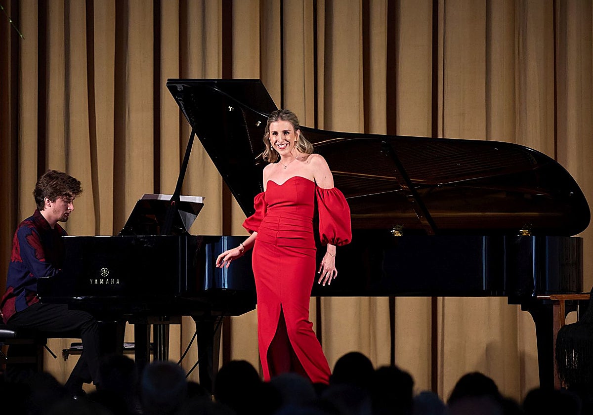 Pilar Alva-Martín y Stefano Arena, en el Festival de Granada