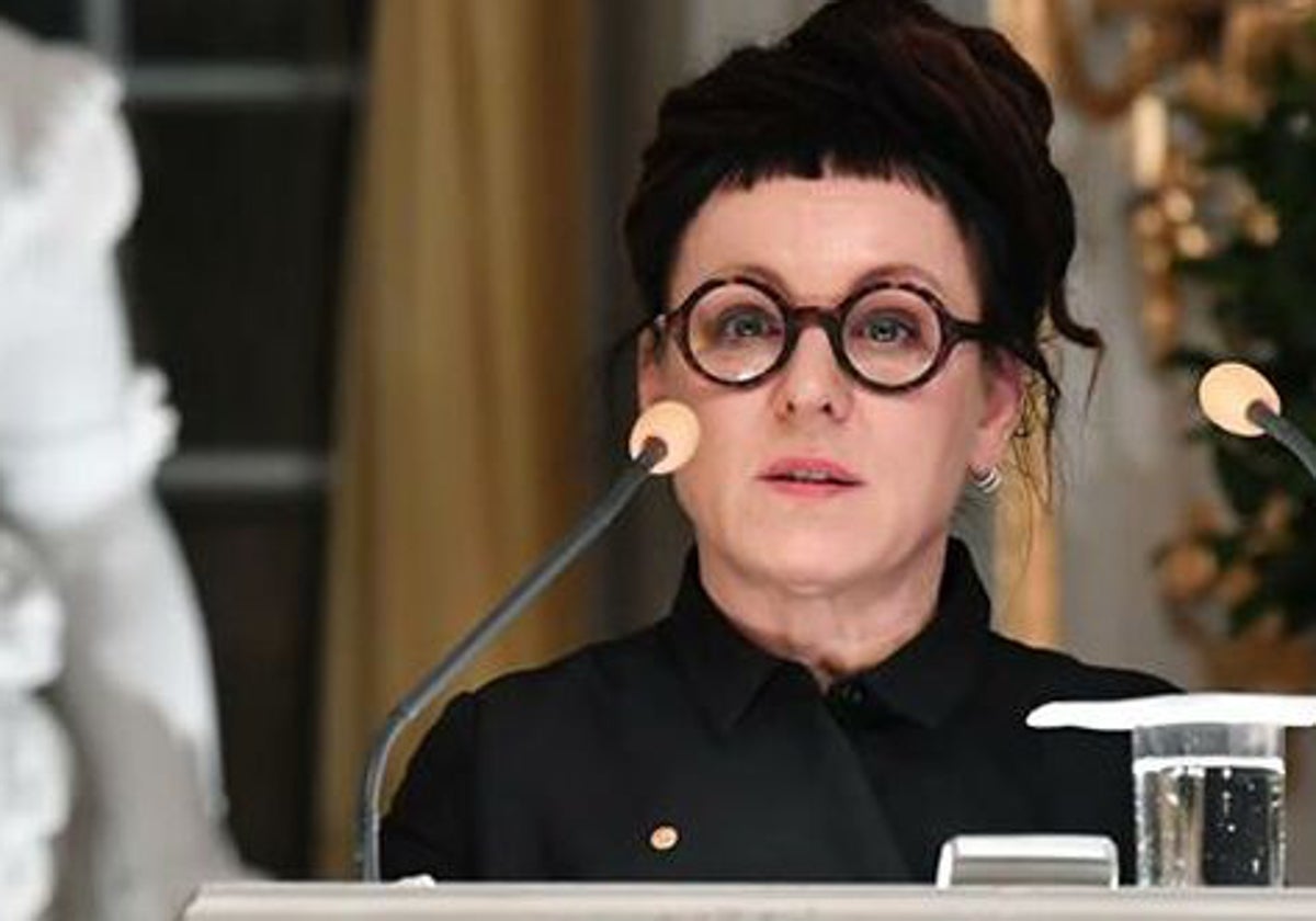 La Premio Nobel Olga Tokarczuk,
