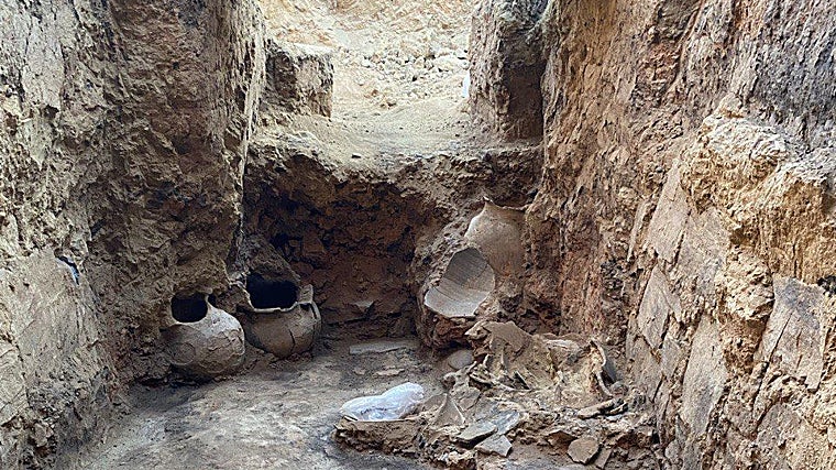 Una estancia excavada en la última campaña