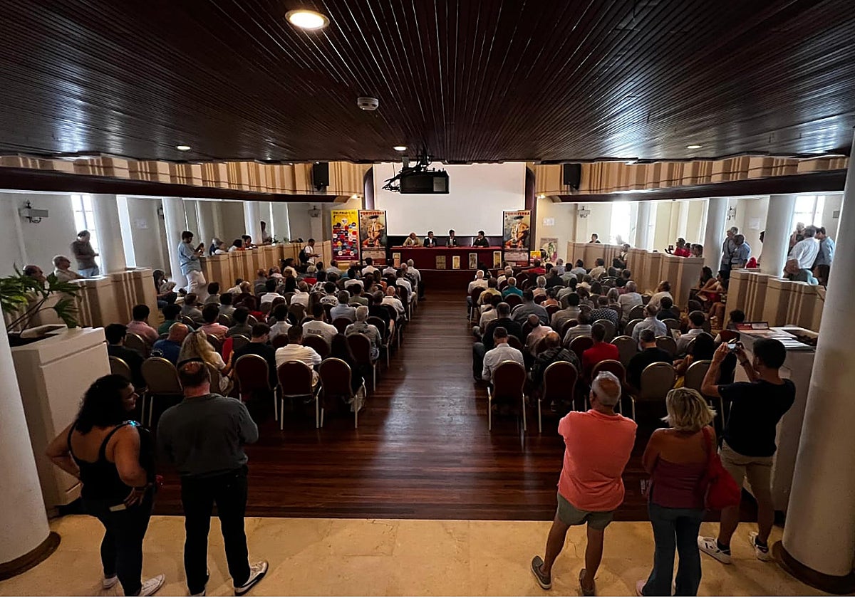 Momentos de la presentación