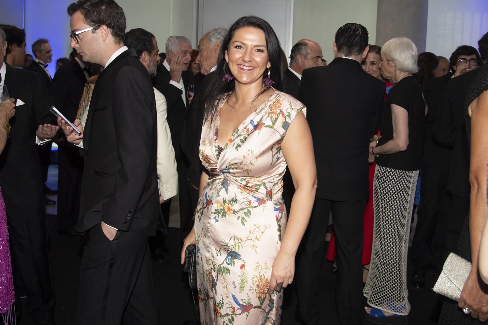 Elena González Gallego, de la dirección de comunicación de Iberdrola, también acudió a la entrega de los Premios Cavia 