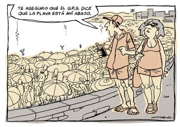 El 'Sol sostenido' de cada día, el humor de las viñetas de Colo en 'ABC de Verano'