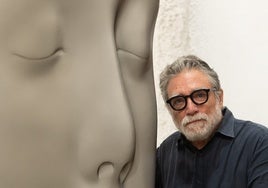 En la cabeza de Jaume Plensa