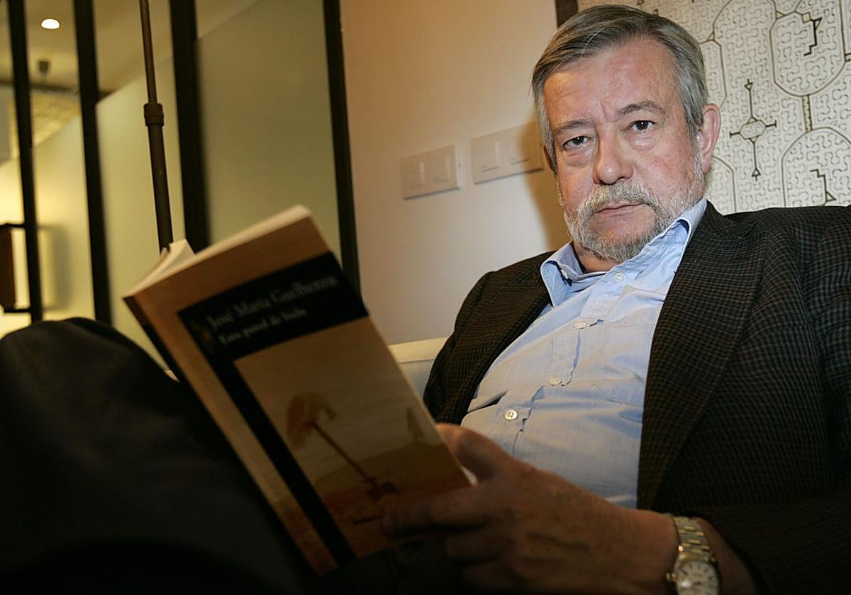 José María Guelbenzu, fotografiado en 2005