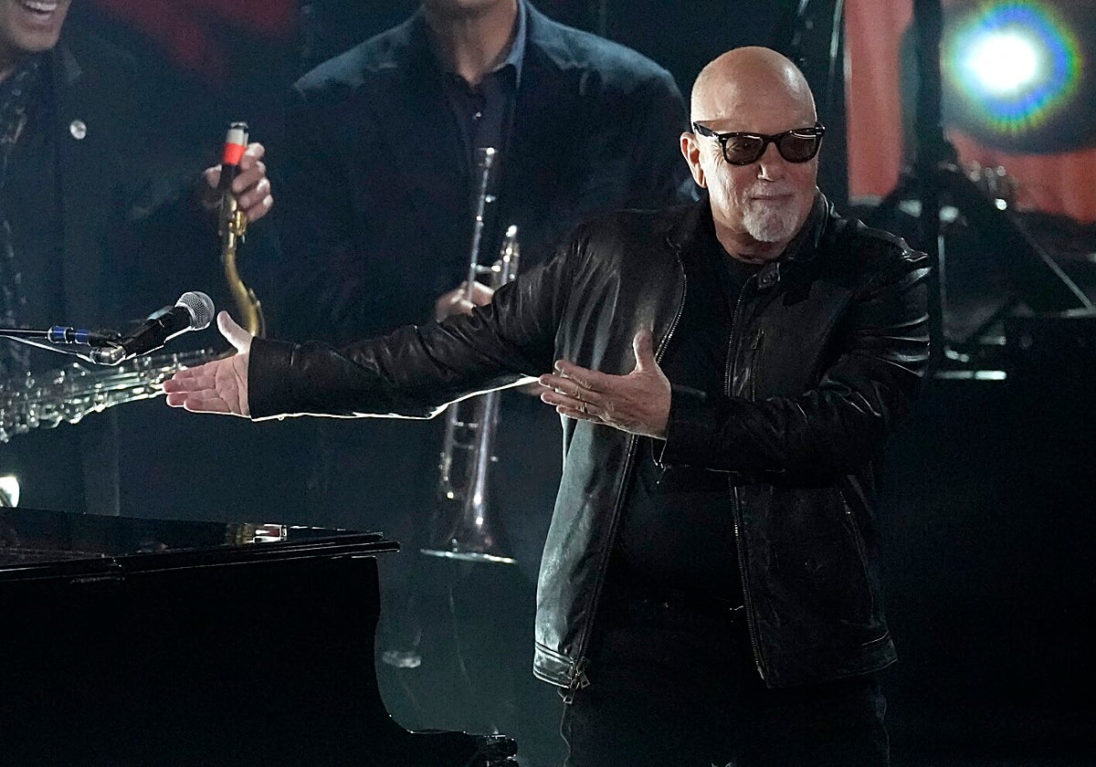 Billy Joel durante un concierto