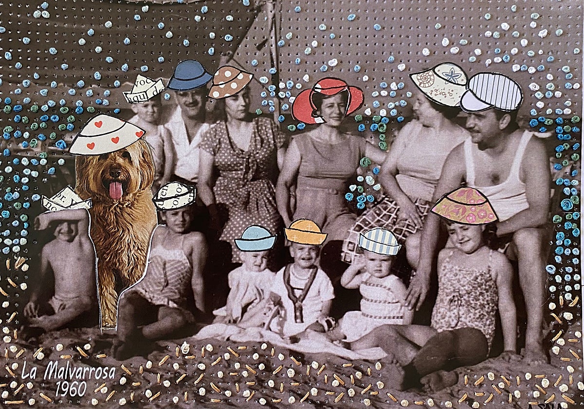 Postal para 'A veces llegan cartas' de Amparo Sala