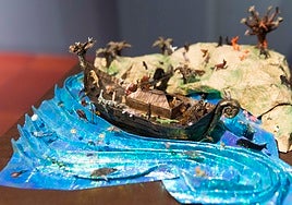 Sumergidos en el arte del origami en su único museo en el mundo