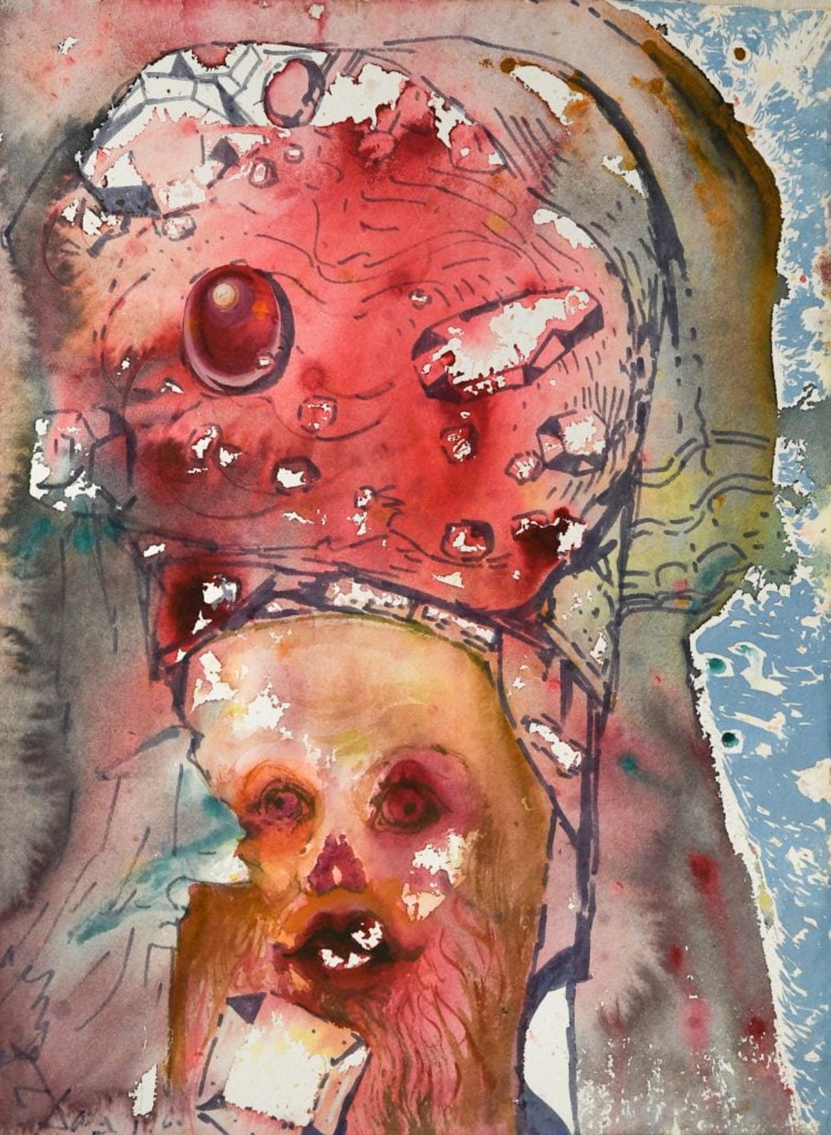'Vecchio Sultano', obra atribuida a Dalí
