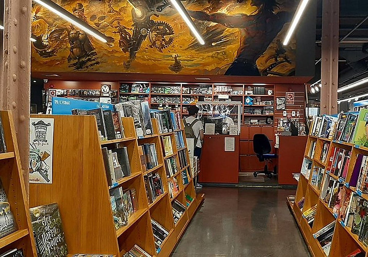 El interior de Gigamesh es un paraíso para los fans de lo fantástico