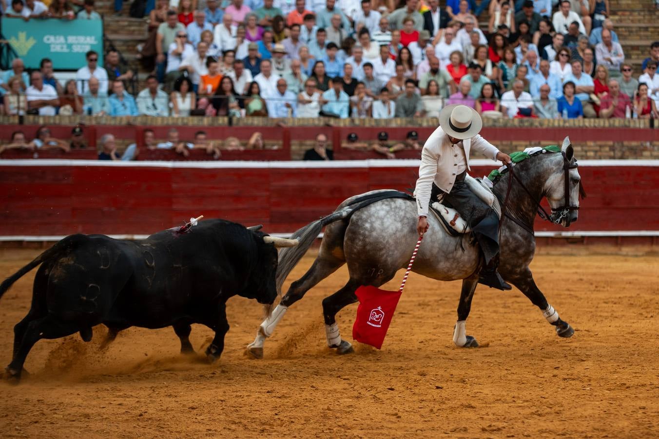 Sergio Galán, Diego Ventura y Andrés Romero pusieron en pie a los tendidos de La Merced