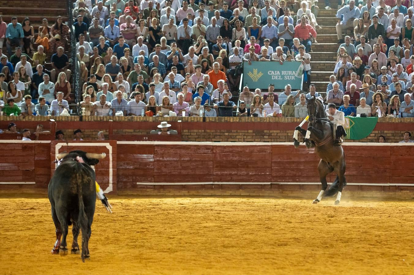 Sergio Galán, Diego Ventura y Andrés Romero pusieron en pie a los tendidos de La Merced