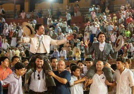 La corrida de rejones de las Colombinas de Huelva, en imágenes