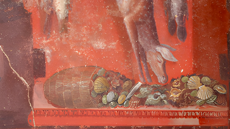 Maruz kalan Pompeii diyeti
