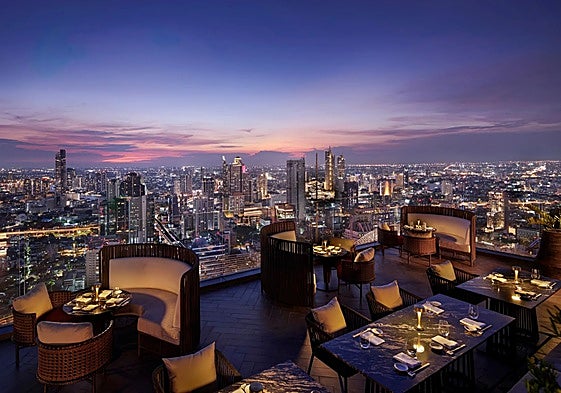 Un 'rooftop' con vistas arriesgadas