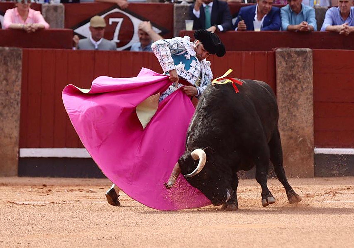 Morante en Salamanca, el pasado junio