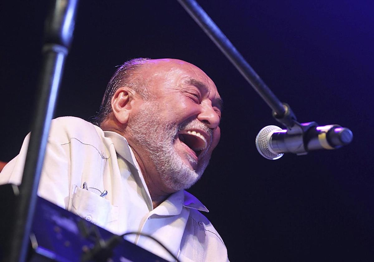 Eddie Palmieri en un concierto en Cancún (México) en una imagen de archivo