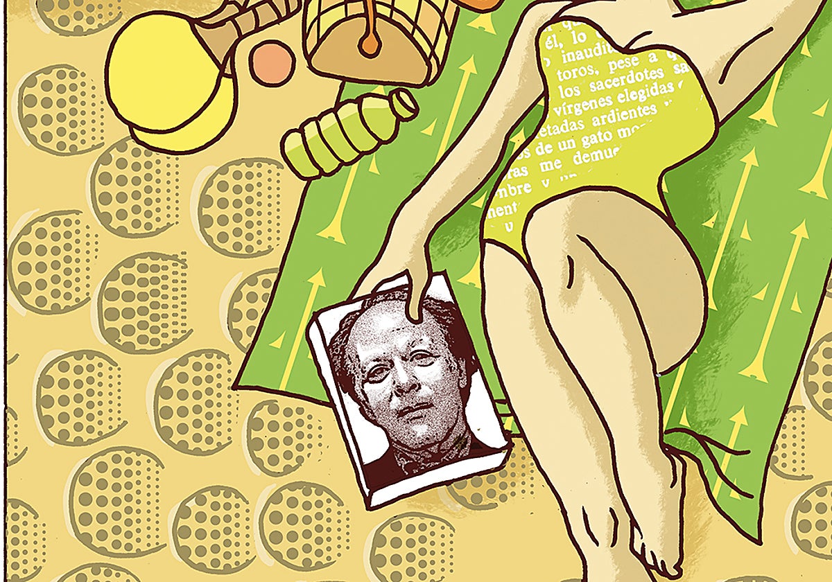 Un detalle de la ilustración de José María Nieto.