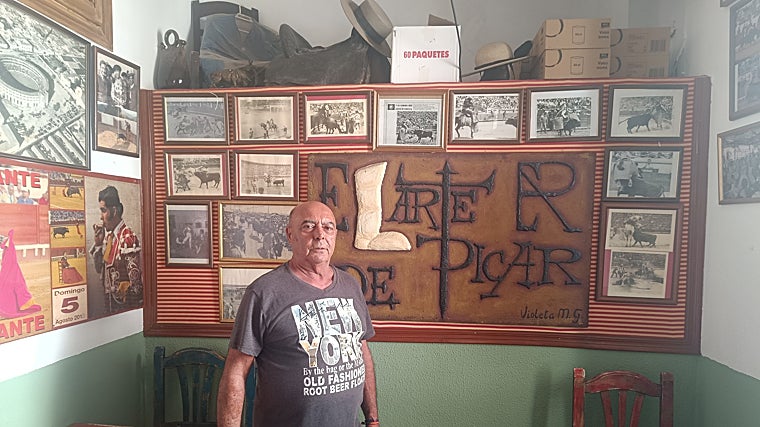 Francisco Atalaya, morantista, picador y dueño de El arte de picar