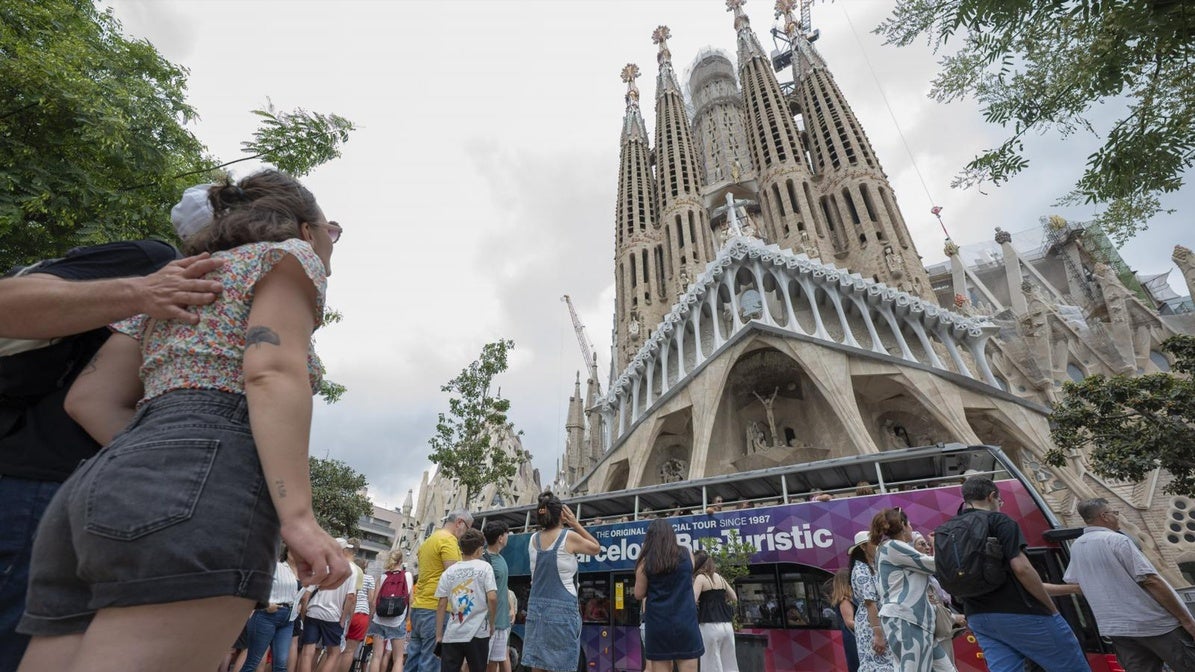 La Sagrada Familia fue visitada en 2024 por 4,8 millones de personas