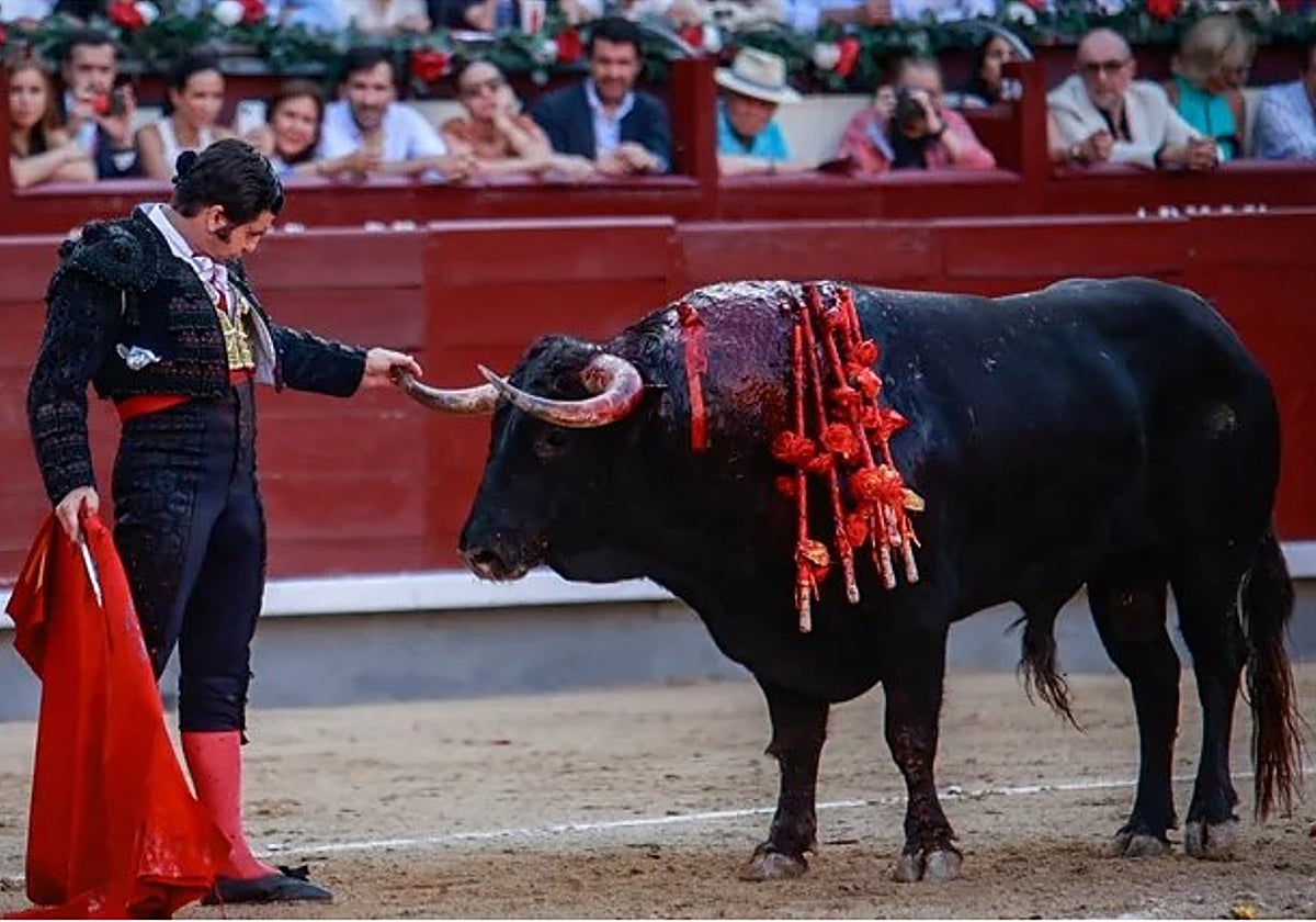 Morante en Madrid el día de la puerta grande