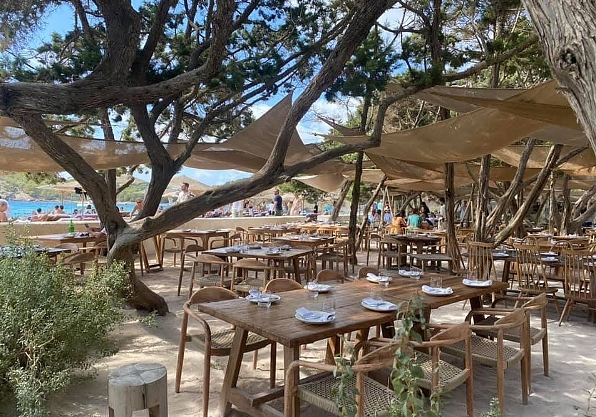 Chiringuito en Ibiza, Cala Jondal