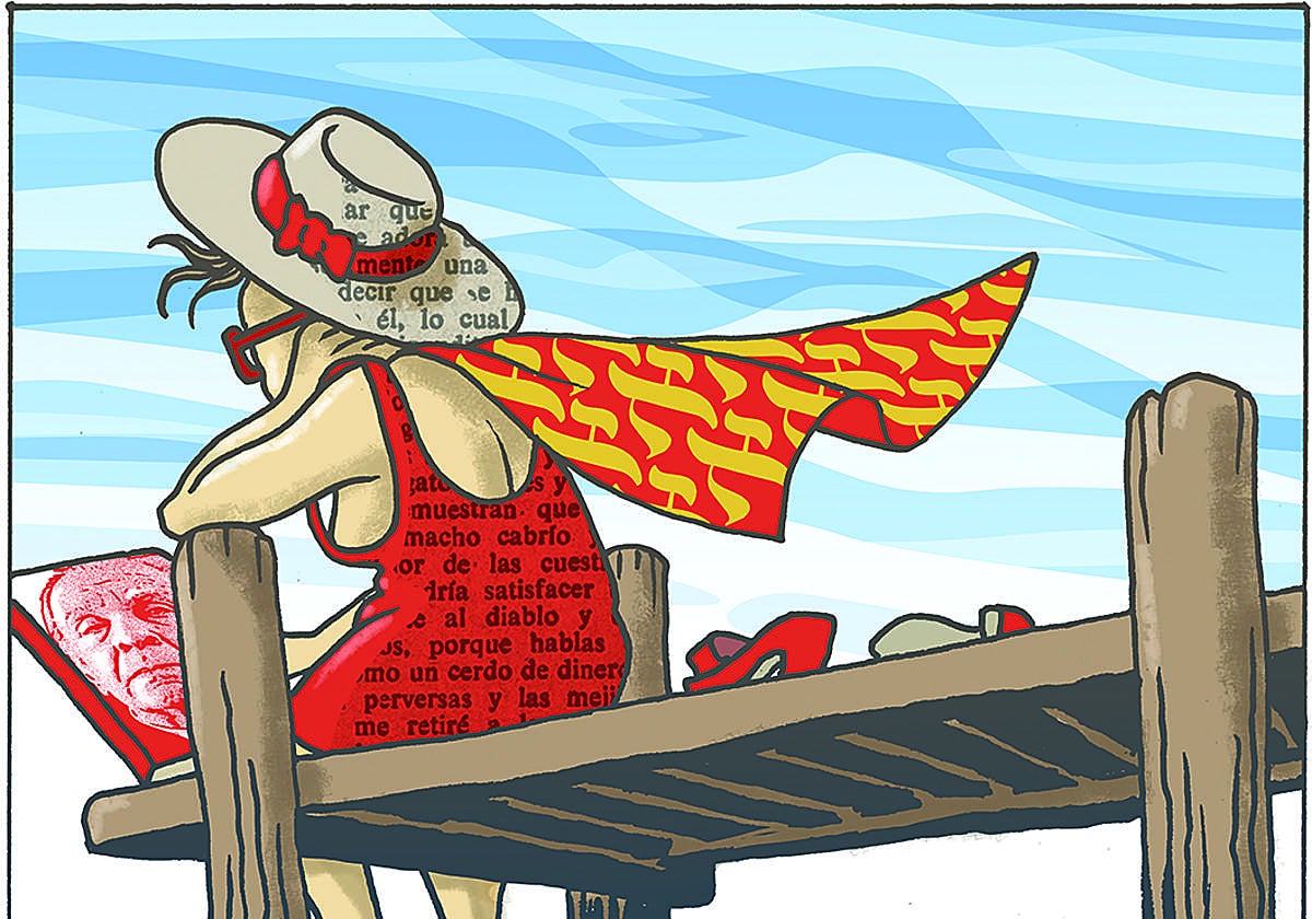 Un fragmento de la ilustración de José María Nieto.