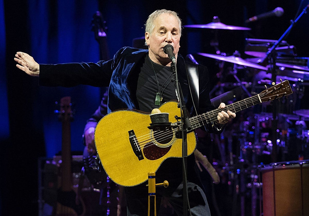 Paul Simon en un concierto en 2016