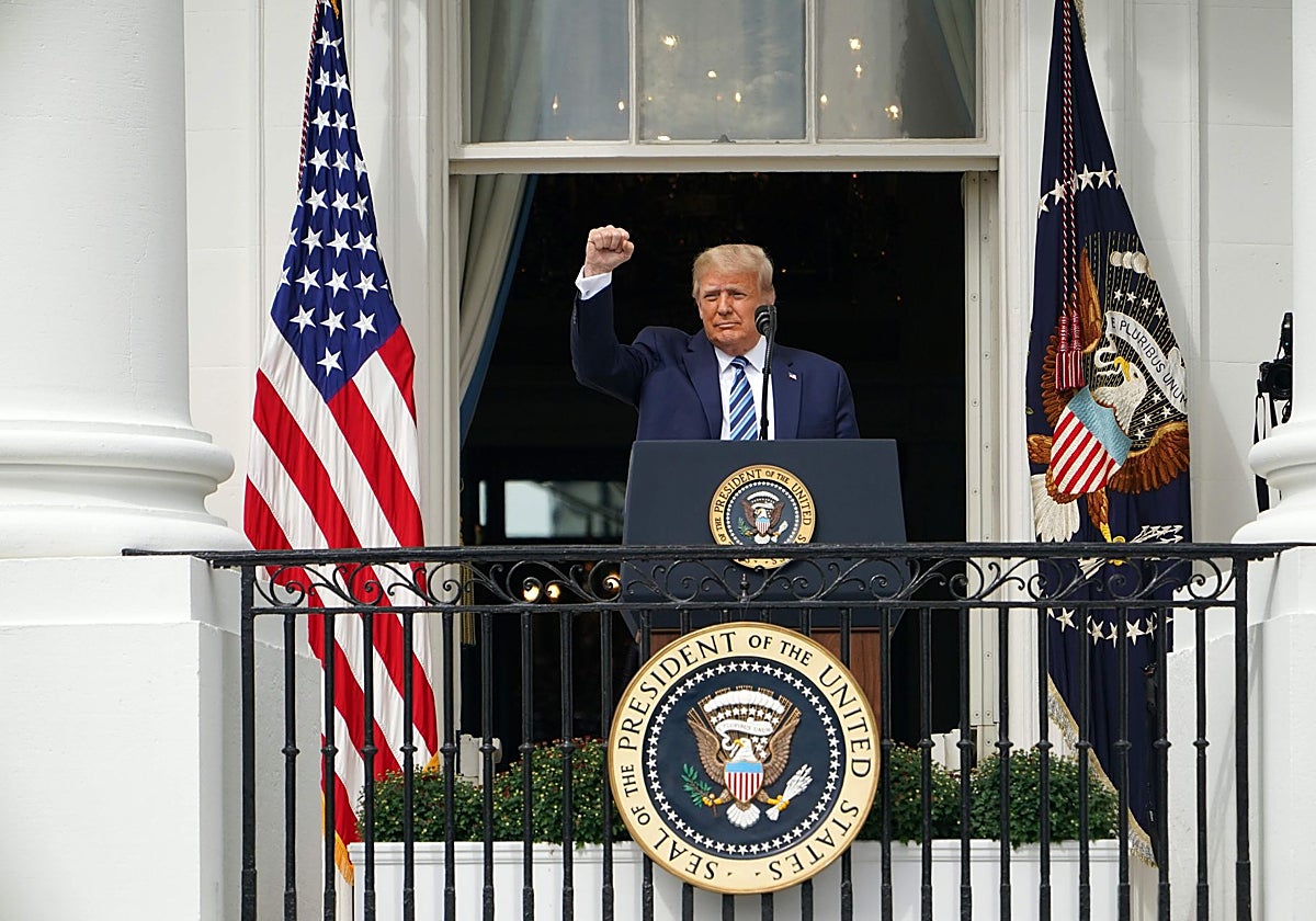 Trump en la Casa Blanca