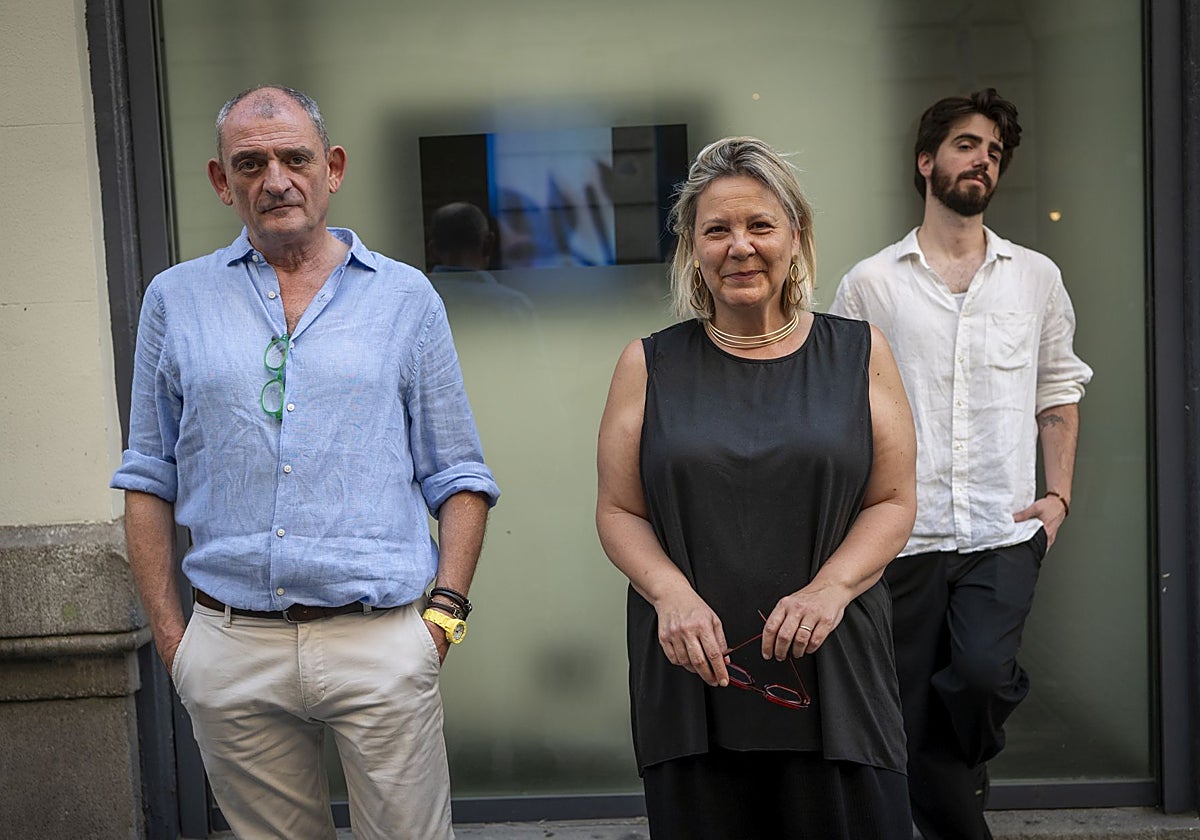 José Robles, Raquel Ponce y Álvaro Talarewitz